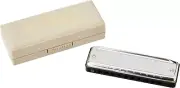 MR-250-D Bluesmaster Harmonica in D,Silve, 2.0 In*12.0 In*12.0 In