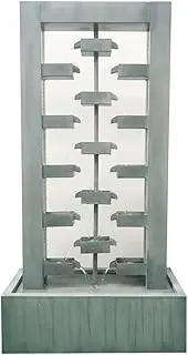 LED Modern Cascade Grey Water Feature Water Fountain