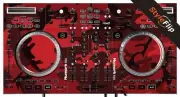 Numark NS6 | Color Red Camo | Protective Decal | StyleFlip Skins
