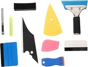 Abaodam 28 Pcs Window Tint Tools Kit for Automotive Film Installation Includes Plastic Scraper Squeegee Felt Edge Applicator Durable Reliable for Car Vinyl Wrap and Tinting