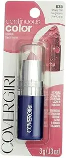 Cg Cs Lipstick 035 Smokey Size .13 O Cover Girl Continuous Color Lip Stick 035 Smokey Rose .13 Oz
