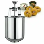 Vada Donut Doughnut Maker Dispenser Stainless Steel Manual Free Shipping