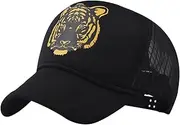 [Generic] Two Layer Hat Men and Women Casual Summer Printed Adjustable Outdoor Sunshade Visors Baseball Hat Visor Rack