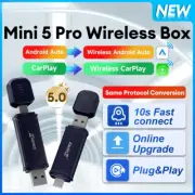 2In1 Wireless Adapter Online Upgrade BT WiFi Auto Connect CarPlay Smart Ai Box