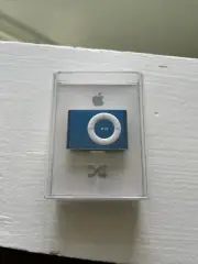 Apple iPod Shuffle 2nd Generation BLUE 1GB A1204 - MB814LL/A - w/ DOCK - SEALED