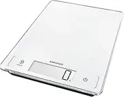 Soehnle Page Profi 300 Kitchen Scale, Digital Food Scale with Sensor Touch, acccurate gram Scale for Measuring up to 20 kg, Electronic weigh Scale with Integrated Timer (Colour: White)