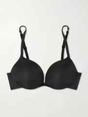 [SKIMS] SKIMS - Ultimate Teardrop Push-up Bra - Onyx - Black - 34DD 34 DD Black