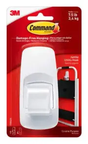 NNEDSZ COMMAND Utility Hook 17004 Bx4