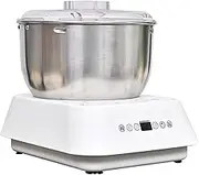 Electric Dough Maker with Ferment Function, Stainless Steel Dough Mixer, Automatic Kneading Machine, Thermostatic Proofing, Stand Mixer for Bread, Pizza, PastryWhite,5L