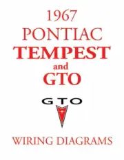 PONTIAC 1967 Tempest & GTO Wiring Diagram 67