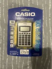 CASIO ELECTRONIC CALCULATOR HL-825T-S NEW NEEDS BATTERIES (ACC271