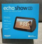 Amazon Echo Show 5 Compact Smart Display with Alexa Brand New Charcoal 5.5”