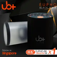 在飛比找PChome24h購物優惠-UB+ 長效共振立體音藍牙喇叭 EUPHO-BK(2入組)