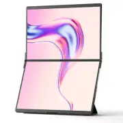 JSAUX FlipGo Pro 16" 2.5K Dual Screen Portable Monitor for Laptop Screen Extende