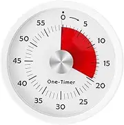 Visual Timer 60 Minutes Magnetic Countdown Timer Compact Desk Timer No Ticking Kids Visual Timer Practical Visual Countdown Timer for Classroom Cooking Fitness Studying Working112