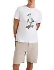 [Marcs] Look At Him Gull Tee in White