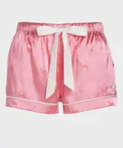 NEW PETER ALEXANDER GERANIUM PENNY POLY SATIN PJ SHORTS 3+ 24-26 RRP$69.95