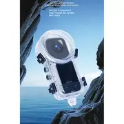 For Insta360 X3 Invisible Dive Case Waterproof Case Housing Shell Protector Box