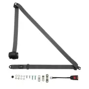 Front Automatic Seat Belt For Bmw CS - 1962-1965 Grey