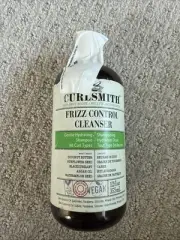 Curlsmith Frizz Control Cleanser, Gentle Hydrating Hair Shampoo- 12 fl oz
