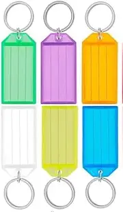 24 Pack Plastic Key Tags