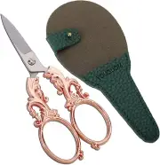Sewing Scissors, Multipurpose Craft Scissors with Sheath for Arts Crafting Offic