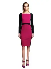 NWT-Narciso Rodriguez DesigNation ~EXTRA LARGE~ Dress Sheath Colorblock XL