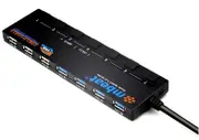 MBeat 7-Port USB 3.0 And USB 2.0 Hub Manager