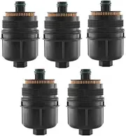 NEGRO 5Pcs Car Filter Fit For Jeep, Gladiator Wrangler JL RAM 1500 2020 2021 68507598AA 68498720AA Oil Filer Housing Cap car filter cap