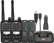 GME 2W UHF CB Handheld Radio Twin Pack