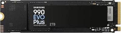Samsung 990 EVO Plus 2TB PCIe Gen 4x4, Gen 5x2 M.2 2280 7250 MB/s MZ-V9S2T0B/AM