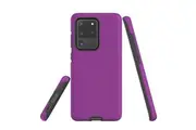 For Samsung Galaxy S20 Ultra Case, Armour Back Cover, Purple