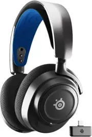 Multi-Platform Arctis Nova 7P Wireless Headset with 360° Spatial Audio - Black