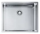 Franke BOW SINGLE BOWL SINK 540x450mm Inset/Undermount/Flushmount, No Taphole