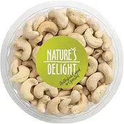Nature's Delight Unsalted Cashews (Premium) Snack Tub, 150g