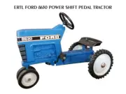 ERTL Ford Model8630 Power Shift Pedal Tractor New Metal Sign: 12x16" Ships Free