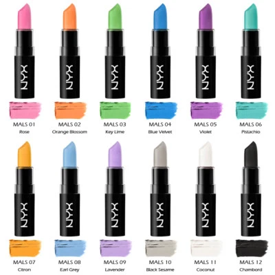 1 NYX Macaron Lipstick / Pastel Lippies "Pick Your 1 Color" *Joy's cosmetics*