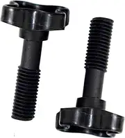 1 Pair Plastic Screws for Patio Swing Canopy Replacement Black Plastic Screws for Swing Canopy in Garden, Porch & More, Outdoor with