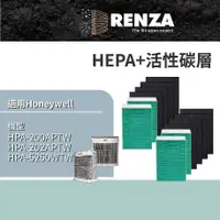 在飛比找PChome24h購物優惠-RENZA 抗菌濾網 適用Honeywell HPA-200