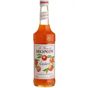Monin Premium Mandarin Flavoring / Fruit Syrup 750 mL 544SYPAR031A
