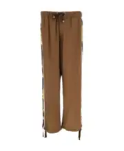 Versace Baroque Printed Drawstring Pants IT50,IT48 Brown