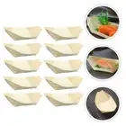 Wood Boat Food Serving Sushi Serving Tray Wooden Sashimi Boat Sushi Boat Platter