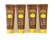 4 SUN BUM Broad Spectrum SPF 30 Sunscreen Lotion 1 oz Ea. 4 oz Total Exp 03/2027