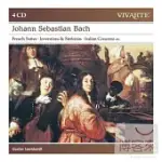 GUSTAV LEONHARDT / BACH: FRENCH SUITES; INVENTIONS & SINFONIAS; ITALIAN CONCERTO ETC (4CD)