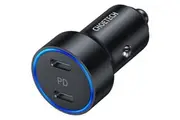 CHOETECH C0054 2-Port 40W USB-C Car Charger Adapter