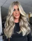 Ash Blonde Highlight Lace Front Wigs Human Hair 13x4 Lace Front Balayage Wig