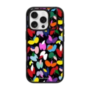 iPhone 16 Pro Impact Ring Stand Case MagSafe Compatible APPLEFLY_MULTICOLOR_BLACK