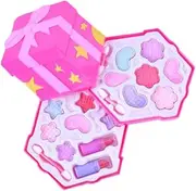 Gadpiparty Girls Makeup Kit Cosmetics Play Set Real Makeup Toys for Boys and Girls Washable Safe for Sk