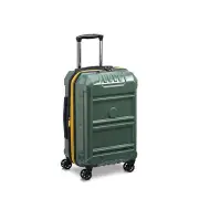 DELSEY PARIS Rempart Hardside Expandable Luggage with Spinner Wheels, Army Gr...