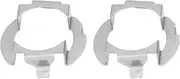 H7 LED Headlight Adapter Retainer Holder 1 Pair Metal Locking for B Class ML Class Chery Riich G5 SAAB D5 X55 X25 X65